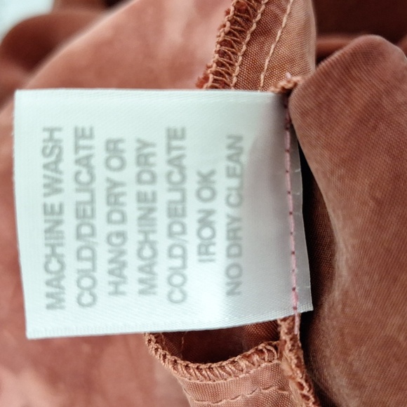 Johnny Was Amanda Bond Bohemian Quiet Luxury Rust Gillian Crop Pants Size S - Picture 12 of 13